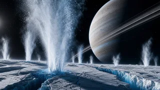 Those Plumes Are 200 km Tall and They Are Made of the Wrong Thing