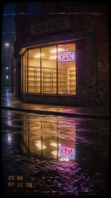 Open all night, every night, with nothing left on the shelves