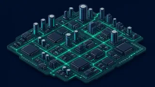 Your motherboard is a city and the traces are its roads. I made the map.