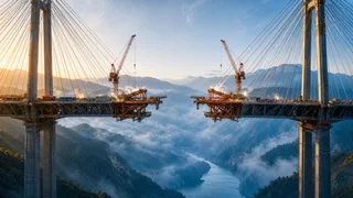 Two Halves Of A Bridge, 40 Centimeters Apart, And I Have Not Slept In A Week