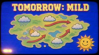 TOMORROW'S FORECAST FOR A COUNTRY THAT ISN'T THERE