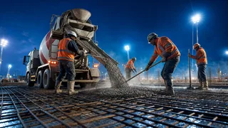 We Poured 14,000 Cubic Meters In One Night. We Did Not.