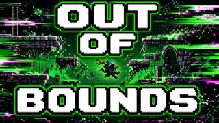 I clipped out of bounds and the level started eating itself