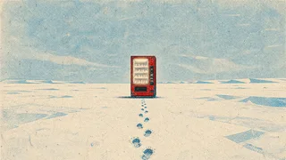 There Is A Vending Machine 400 Miles From The Nearest Road